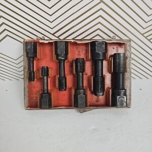 Snap-On Tools TRT6F Hex Drive Rethreading Taps Set For Fine Threads  5/16-9/16